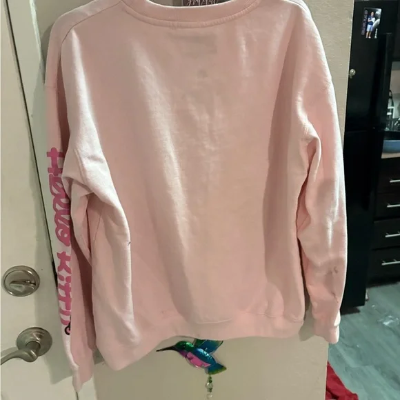 Hello Kitty Pink Graphic Sweatshirt - Picture 5 of 5
